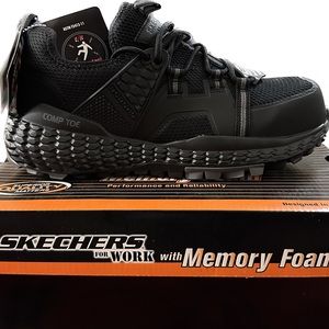 Skechers Composite toe work Shoe; Men’s size 8.5
